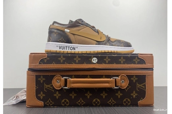 WHITE-LouiV Top JORDAN AIR (WITH 1 CASE) 171 -LouiV O-W SmartChoice Low 0520